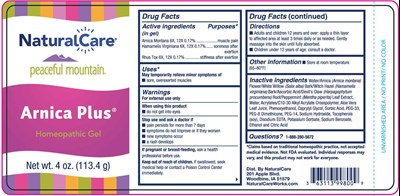 Arnica Plus Lbl (Naca0050 Arnica Plus Lbl)